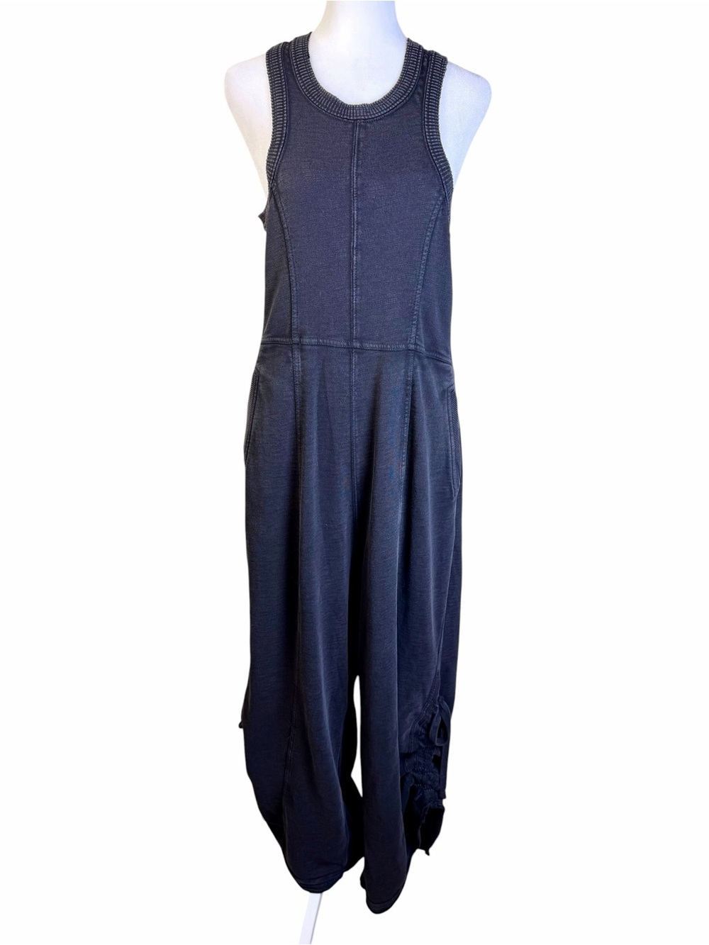 Daily Practice Anthropologie Wide-Leg Jumpsuit Size S